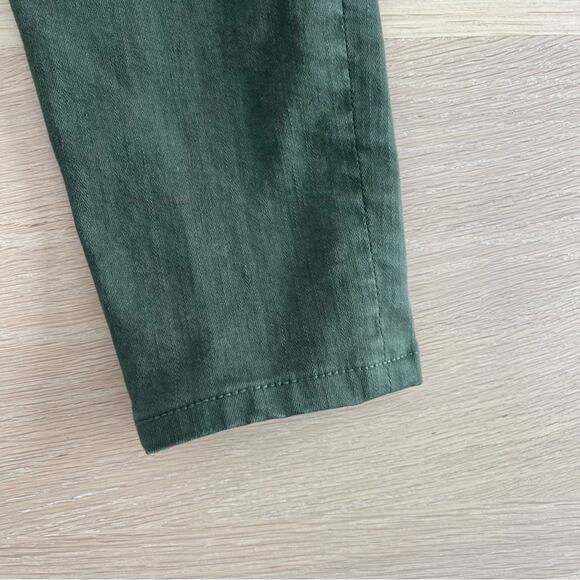 Frame Denim Le Skinny de Jeanne Ankle Jeans Forest Green 26 - Picture 8 of 9
